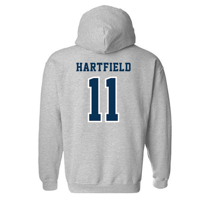 Coppin State - NCAA Women's Basketball : Jahcelyn Hartfield - Classic Shersey Hooded Sweatshirt-1