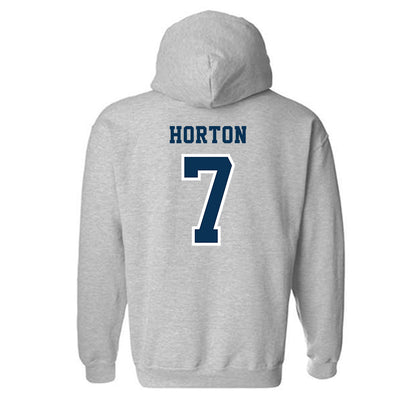 Coppin State - NCAA Men's Basketball : Khali Horton - Classic Shersey Hooded Sweatshirt-1