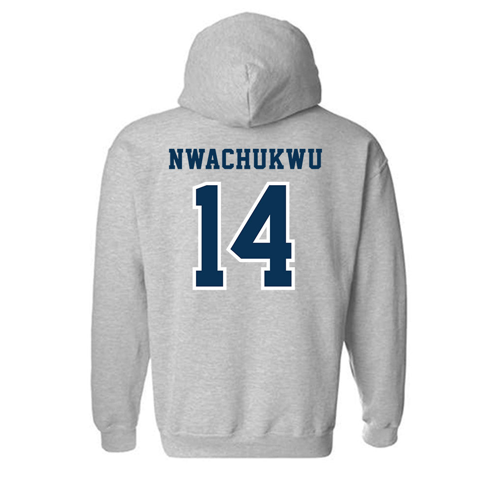 Coppin State - NCAA Women's Basketball : Princess Nwachukwu - Classic Shersey Hooded Sweatshirt-1