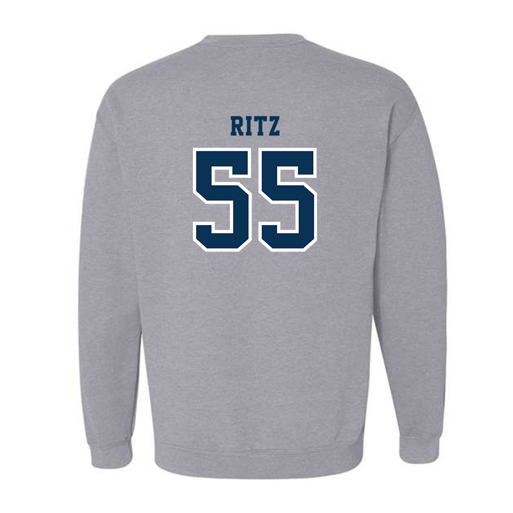 Coppin State - NCAA Baseball : Justin Ritz - Classic Shersey Crewneck Sweatshirt-1