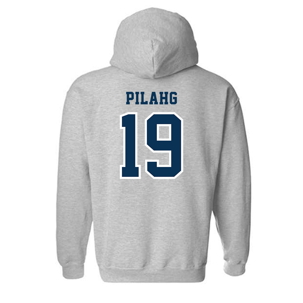 Coppin State - NCAA Women's Volleyball : Azul Pilahg - Classic Shersey Hooded Sweatshirt-1