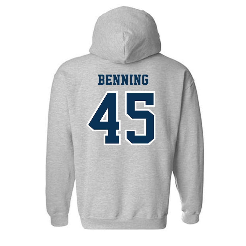 Coppin State - NCAA Softball : JoMhara Benning - Classic Shersey Hooded Sweatshirt-1