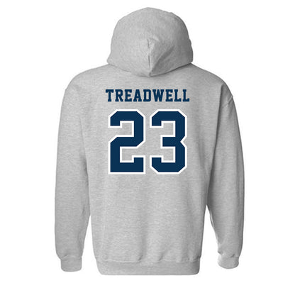 Coppin State - NCAA Baseball : Jordan Treadwell - Classic Shersey Hooded Sweatshirt-1