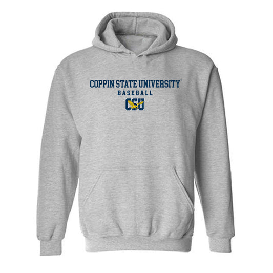 Coppin State - NCAA Baseball : Elijah Charlot - Classic Shersey Hooded Sweatshirt-0