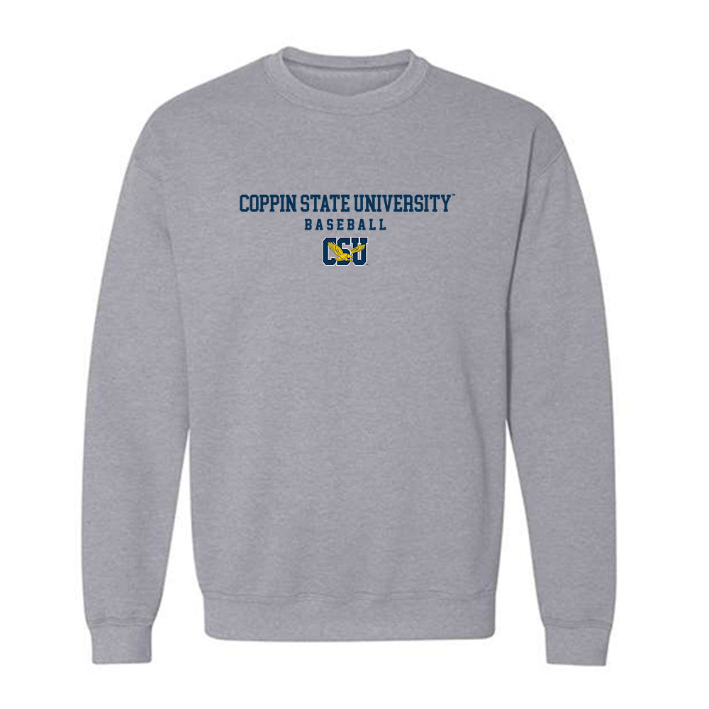 Coppin State - NCAA Baseball : Justin Ritz - Classic Shersey Crewneck Sweatshirt-0