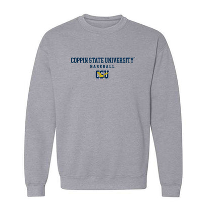 Coppin State - NCAA Baseball : Justin Ritz - Classic Shersey Crewneck Sweatshirt-0