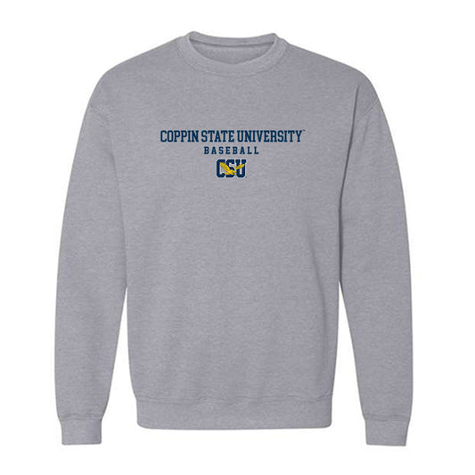 Coppin State - NCAA Baseball : Bryce Thompson - Classic Shersey Crewneck Sweatshirt-0