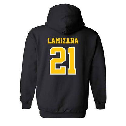 Coppin State - NCAA Men's Basketball : Nelson Lamizana - Hooded Sweatshirt-1