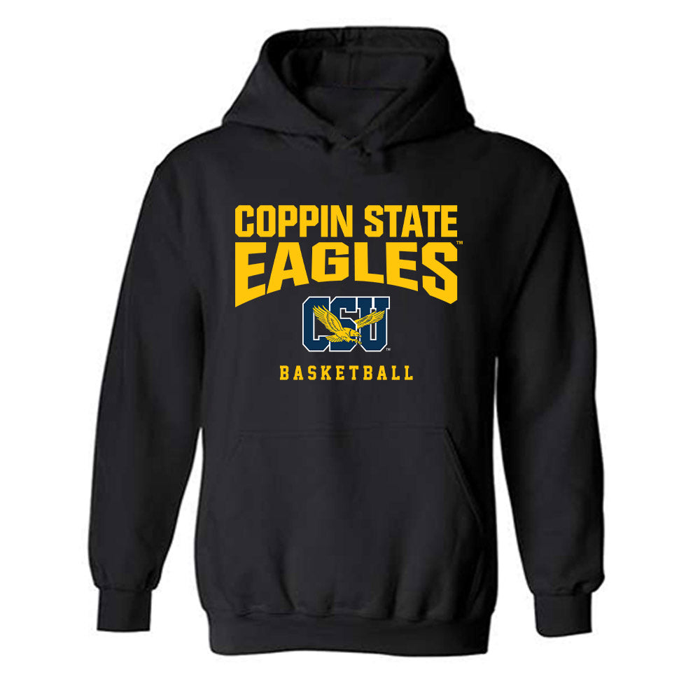 Coppin State - NCAA Men's Basketball : Camaren Sparrow - Hooded Sweatshirt-0