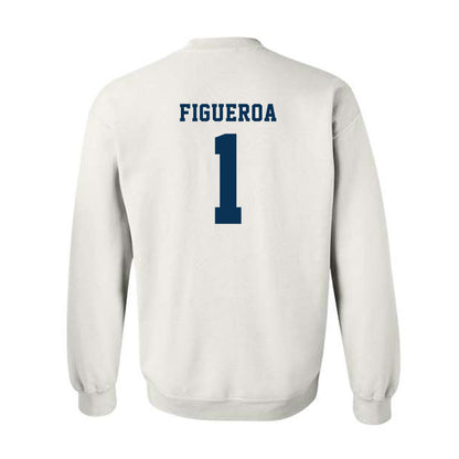 Coppin State - NCAA Women's Volleyball : Coral Figueroa - Classic Shersey Crewneck Sweatshirt-1