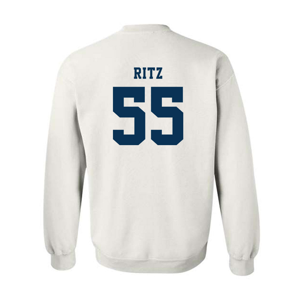 Coppin State - NCAA Baseball : Justin Ritz - Classic Shersey Crewneck Sweatshirt-1