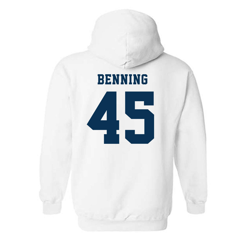 Coppin State - NCAA Softball : JoMhara Benning - Classic Shersey Hooded Sweatshirt-1