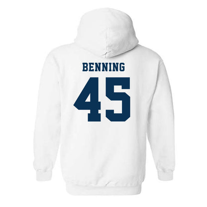 Coppin State - NCAA Softball : JoMhara Benning - Classic Shersey Hooded Sweatshirt-1