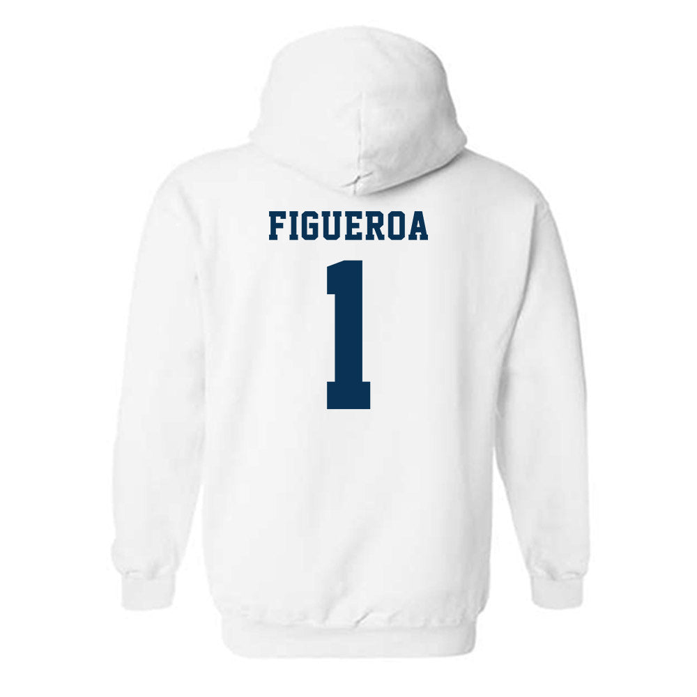 Coppin State - NCAA Women's Volleyball : Coral Figueroa - Classic Shersey Hooded Sweatshirt-1