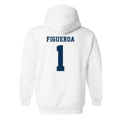 Coppin State - NCAA Women's Volleyball : Coral Figueroa - Classic Shersey Hooded Sweatshirt-1