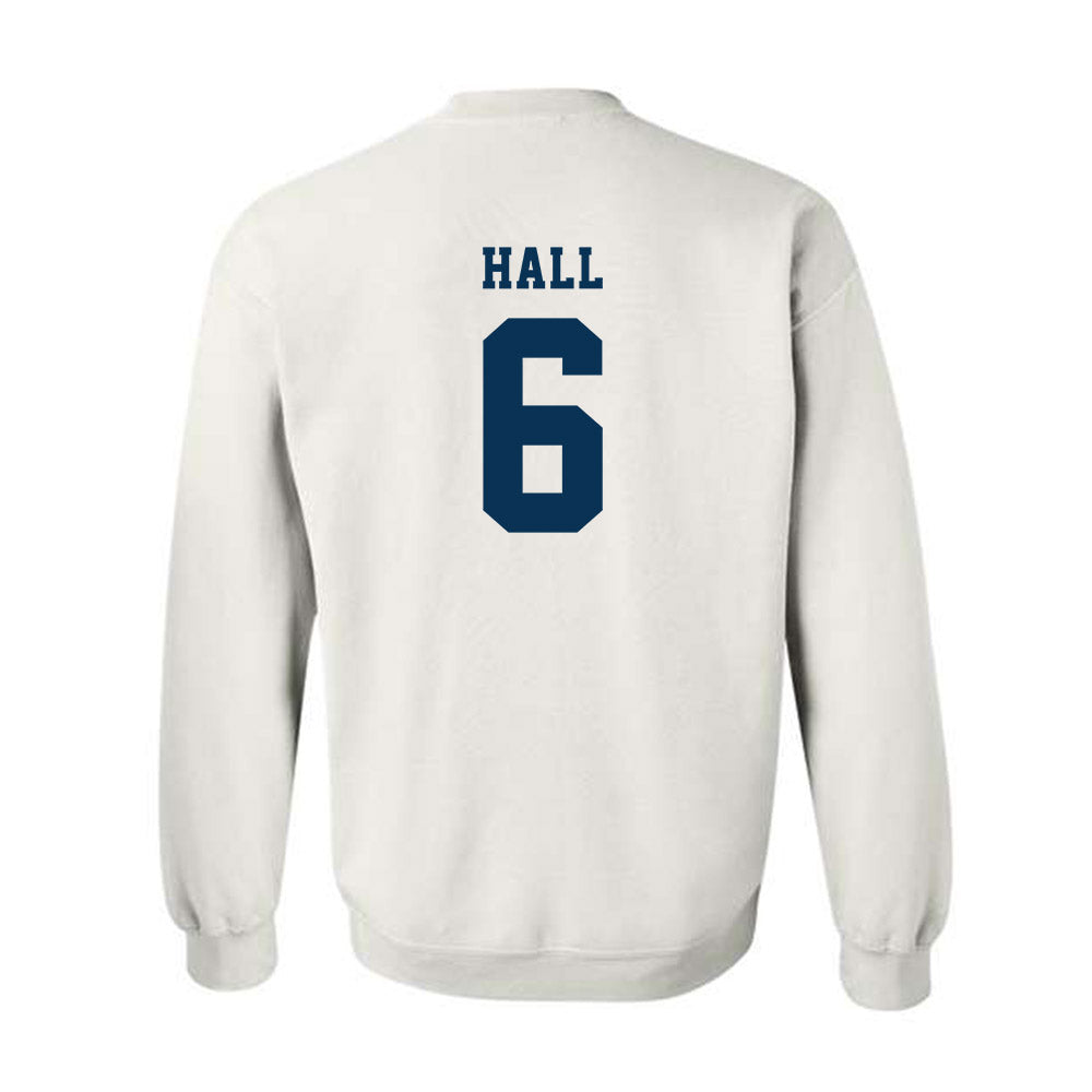 Coppin State - NCAA Men's Basketball : Demariontay Hall - Classic Shersey Crewneck Sweatshirt-1