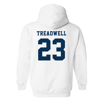 Coppin State - NCAA Baseball : Jordan Treadwell - Classic Shersey Hooded Sweatshirt-1