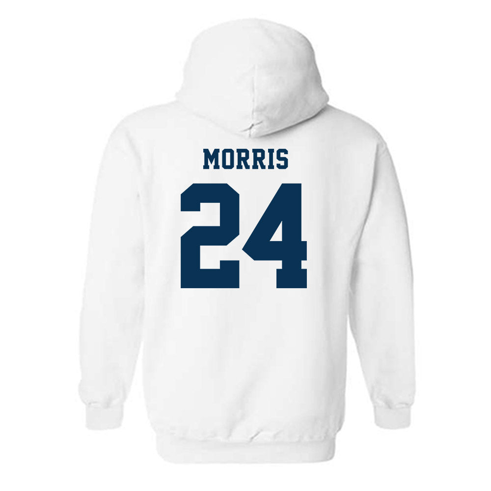 Coppin State - NCAA Women's Basketball : Khila Morris - Classic Shersey Hooded Sweatshirt-1
