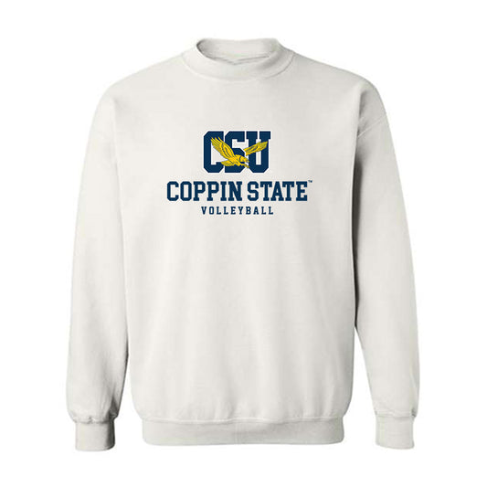 Coppin State - NCAA Women's Volleyball : Coral Figueroa - Classic Shersey Crewneck Sweatshirt-0