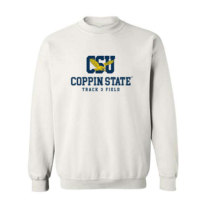 Coppin State - NCAA Men's Track & Field : Humed Nura - Classic Shersey Crewneck Sweatshirt-0