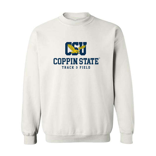 Coppin State - NCAA Men's Track & Field : Taylor Mosley - Classic Shersey Crewneck Sweatshirt-0