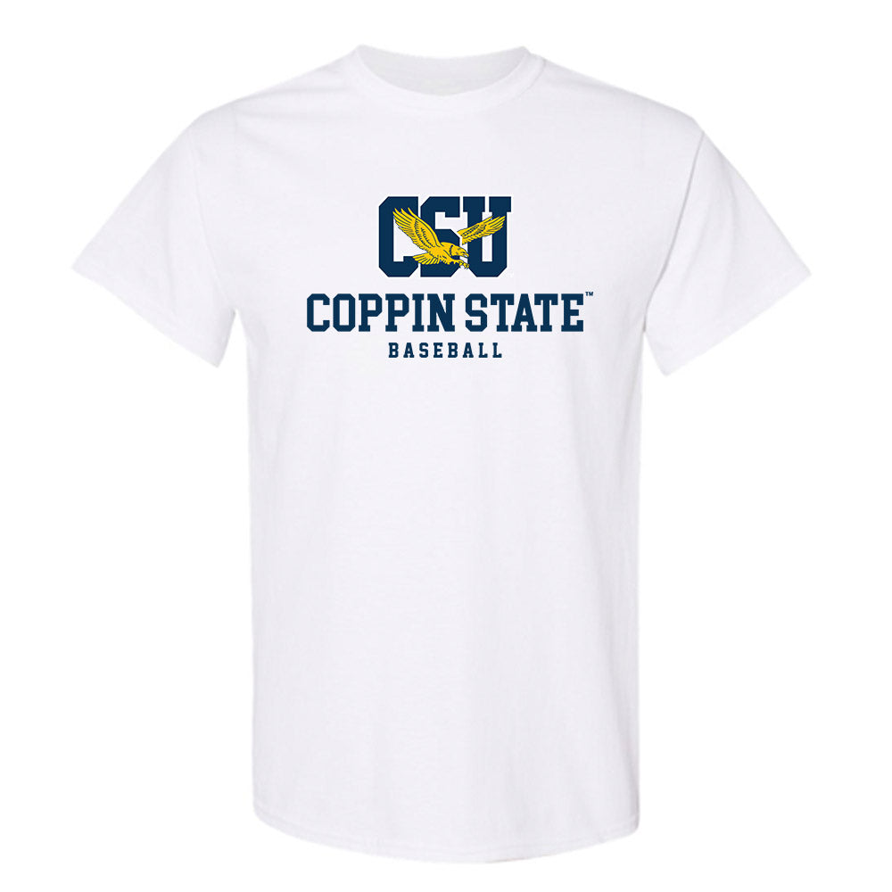 Coppin State - NCAA Baseball : Brett Helmbrecht - Classic Shersey T-Shirt-0