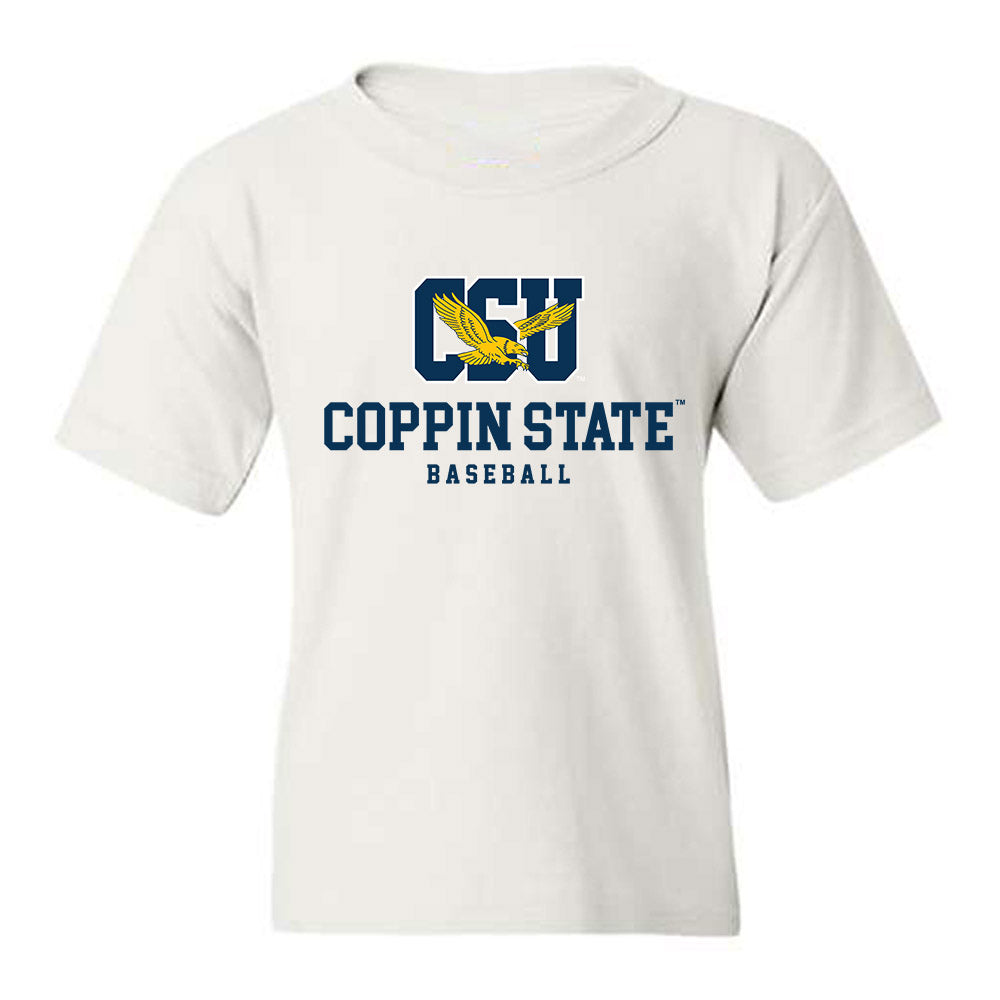 Coppin State - NCAA Baseball : Brett Helmbrecht - Classic Shersey Youth T-Shirt-0