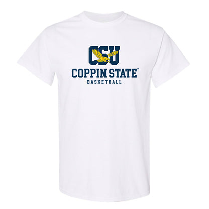 Coppin State - NCAA Men's Basketball : Demariontay Hall - Classic Shersey T-Shirt-0