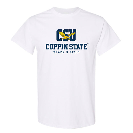 Coppin State - NCAA Men's Track & Field : Carl Drakes - Classic Shersey T-Shirt-0