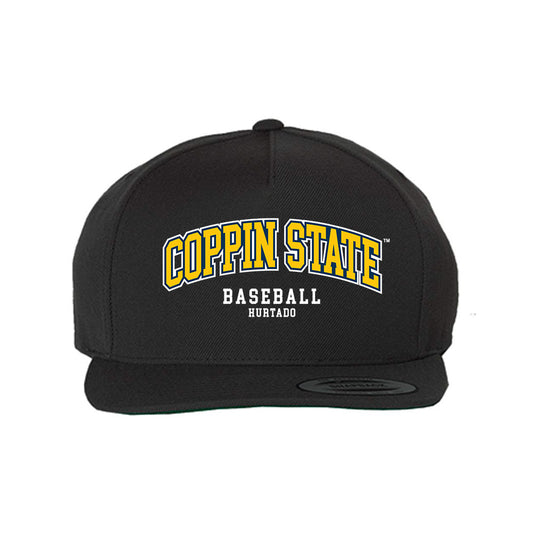 Coppin State - NCAA Baseball : AJ Hurtado - Snapback Hat-0