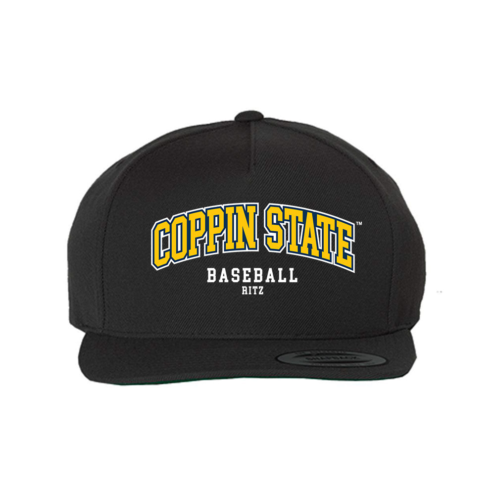 Coppin State - NCAA Baseball : Justin Ritz - Snapback Hat-0