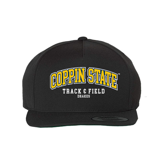 Coppin State - NCAA Men's Track & Field : Carl Drakes - Snapback Hat-0