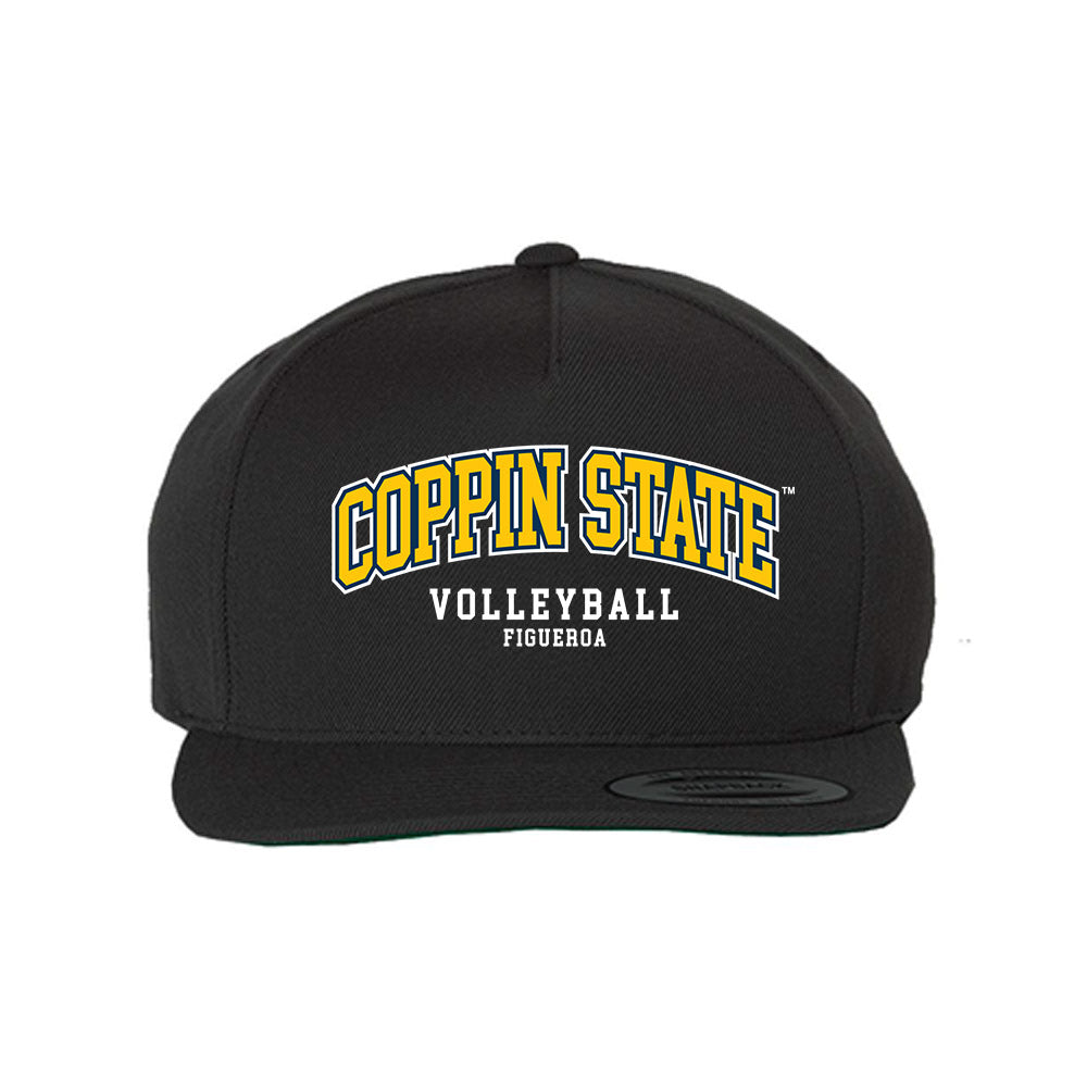 Coppin State - NCAA Women's Volleyball : Coral Figueroa - Snapback Hat-0