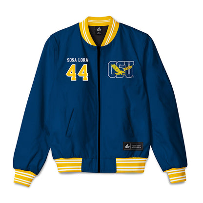 Coppin State - NCAA Women's Basketball : Patricia Sosa Lora - Bomber Jacket-0