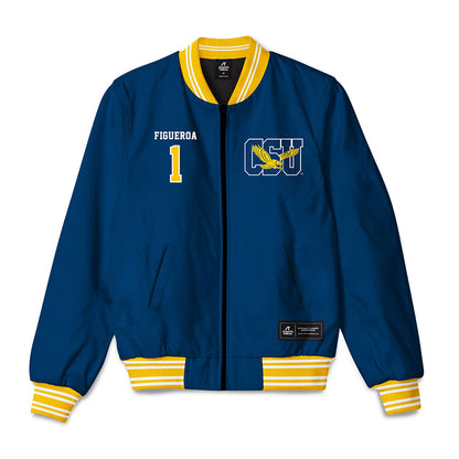 Coppin State - NCAA Women's Volleyball : Coral Figueroa - Bomber Jacket-0