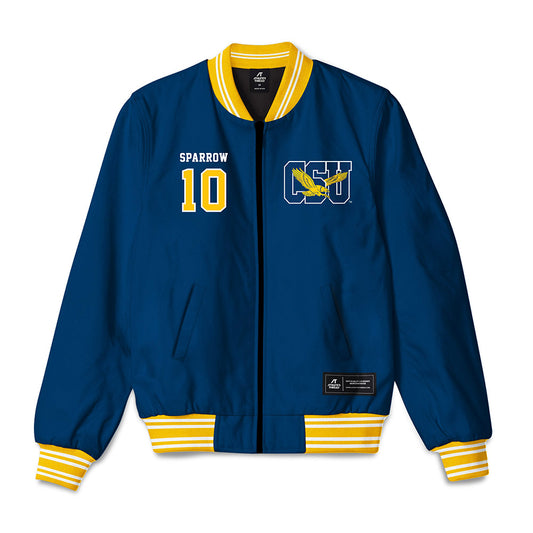 Coppin State - NCAA Men's Basketball : Camaren Sparrow - Bomber Jacket-0