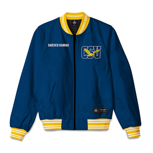 Coppin State - NCAA Women's Tennis : Brandy Alexis Babcock-Hannah - Bomber Jacket-0