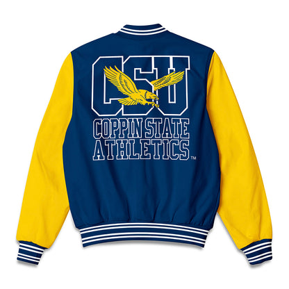 Coppin State - NCAA Men's Tennis : Dentry Mortimer - Bomber Jacket-1