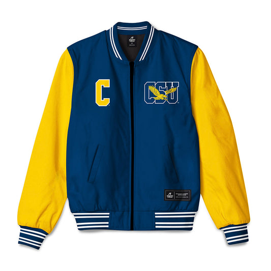 Coppin State - NCAA Women's Basketball : Seimone Newton - Bomber Jacket-0