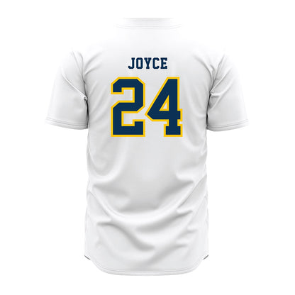 Coppin State - NCAA Baseball : Jack Joyce - White Jersey-1