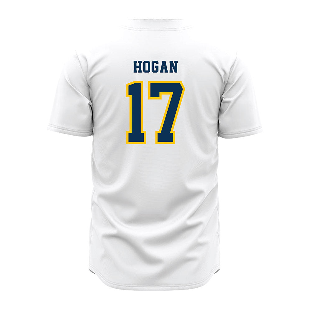 Coppin State - NCAA Baseball : Noah Hogan - White Jersey-1