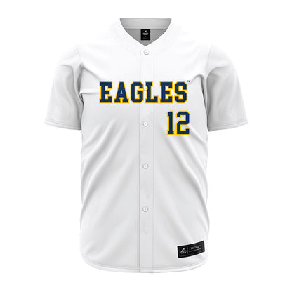 Coppin State - NCAA Baseball : Elijah Charlot - White Jersey-0