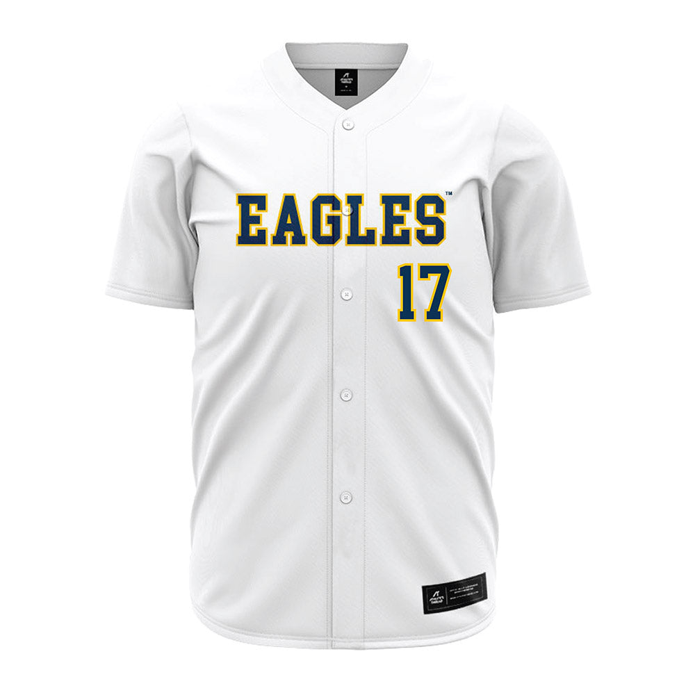 Coppin State - NCAA Baseball : Noah Hogan - White Jersey-0