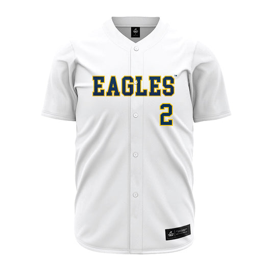 Coppin State - NCAA Baseball : AJ Hurtado - White Jersey-0
