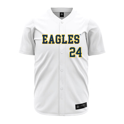 Coppin State - NCAA Baseball : Jack Joyce - White Jersey-0