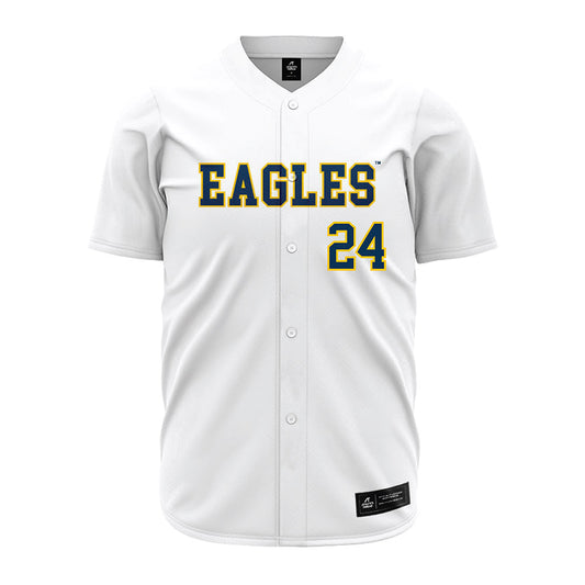 Coppin State - NCAA Baseball : Jack Joyce - White Jersey-0