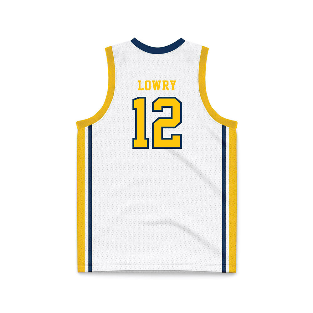 Coppin State - NCAA Women's Basketball : Mickelle Lowry - White Basketball Jersey-1