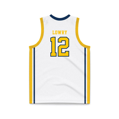 Coppin State - NCAA Women's Basketball : Mickelle Lowry - White Basketball Jersey-1
