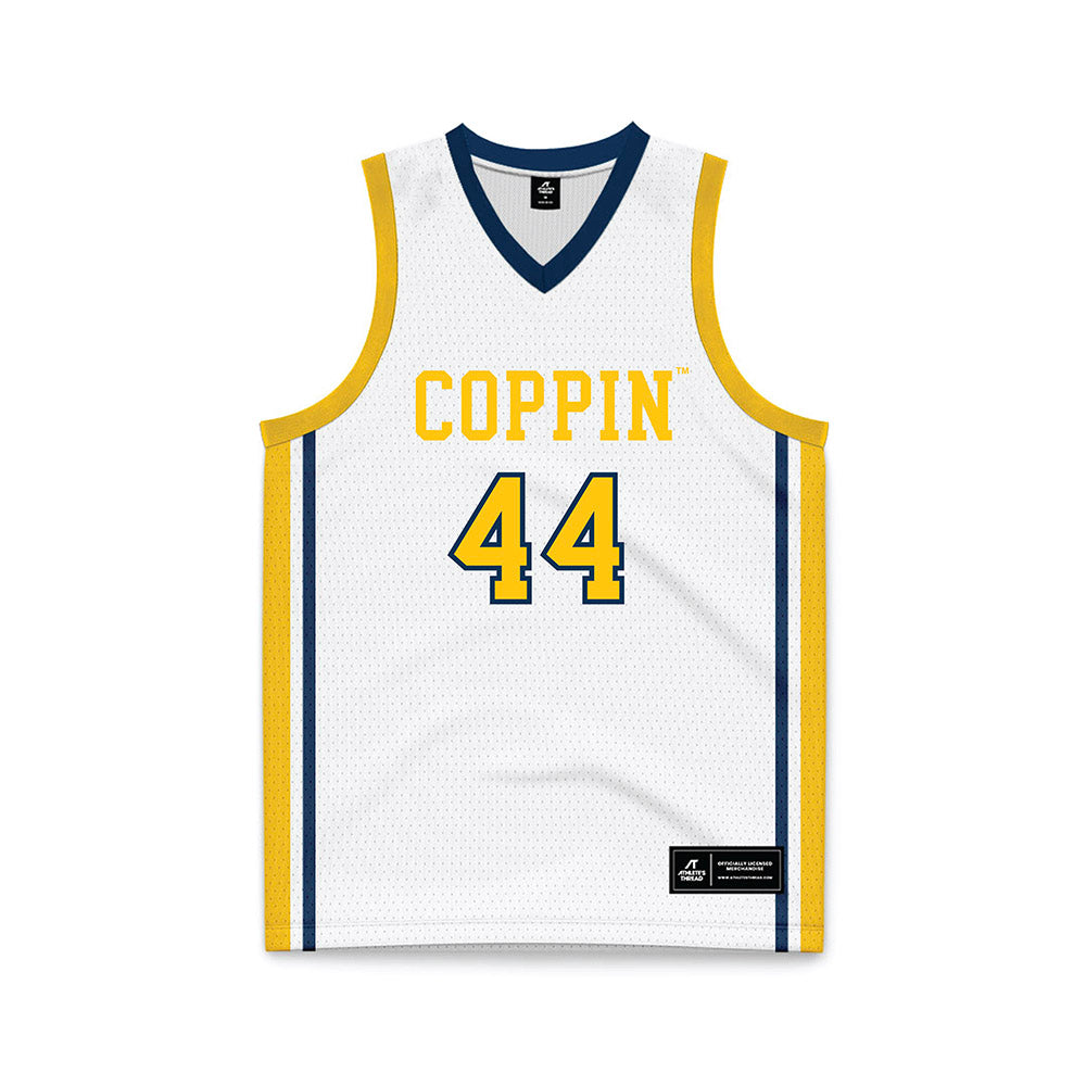 Coppin State - NCAA Women's Basketball : Patricia Sosa Lora - White Basketball Jersey-0
