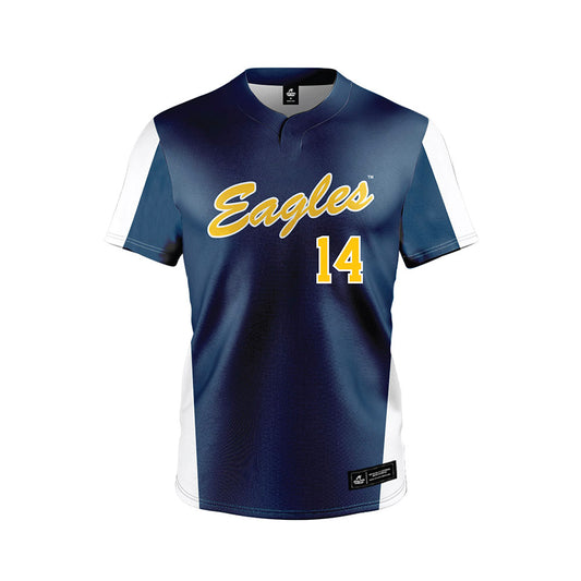 Coppin State - NCAA Softball : Natasha Arroyo - Navy Jersey-0